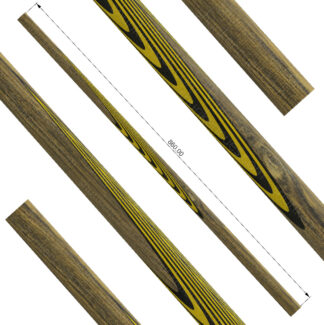 classic 15p bocote hornbeam black yellow